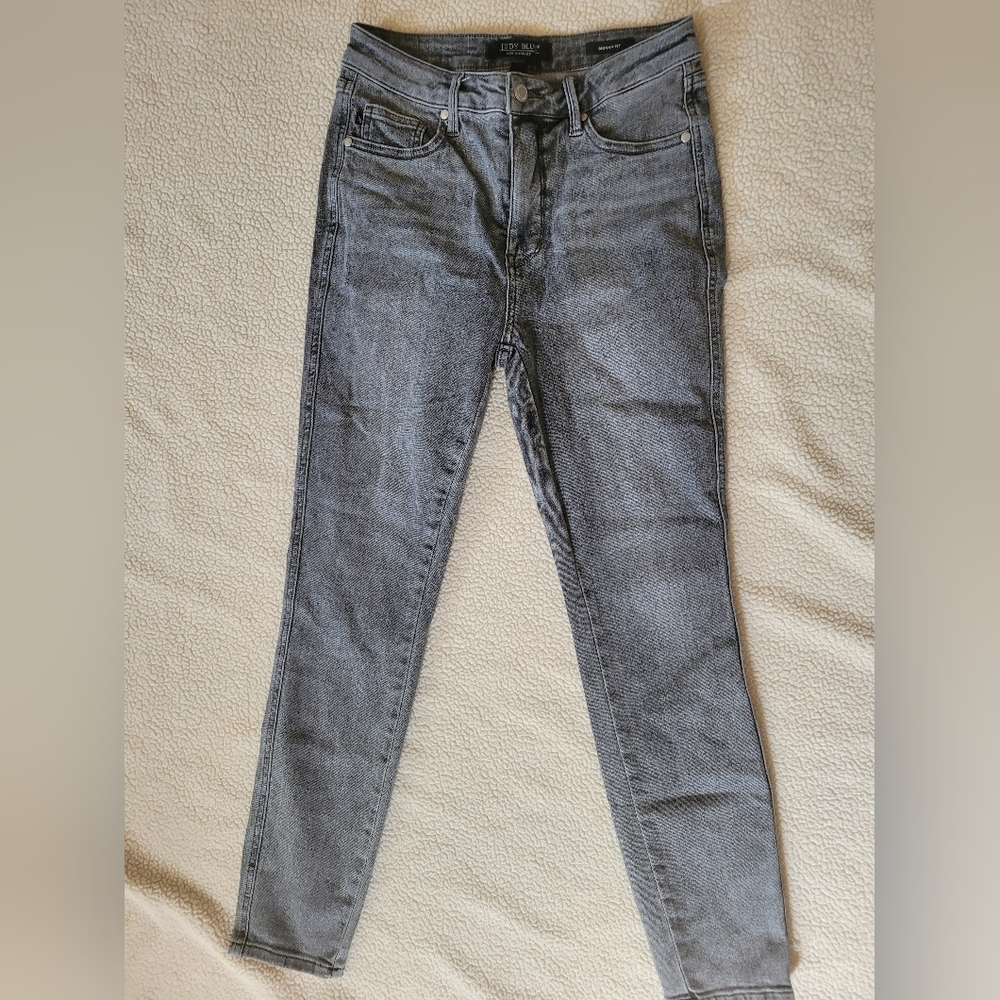 Judy Blue Gray/blk Wash Women Jeans